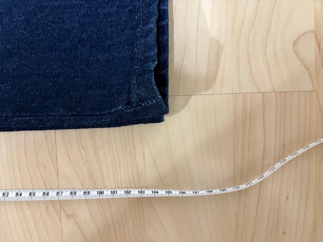 유니클로 와이드스트레이트진 31 68블루 상품이미지5