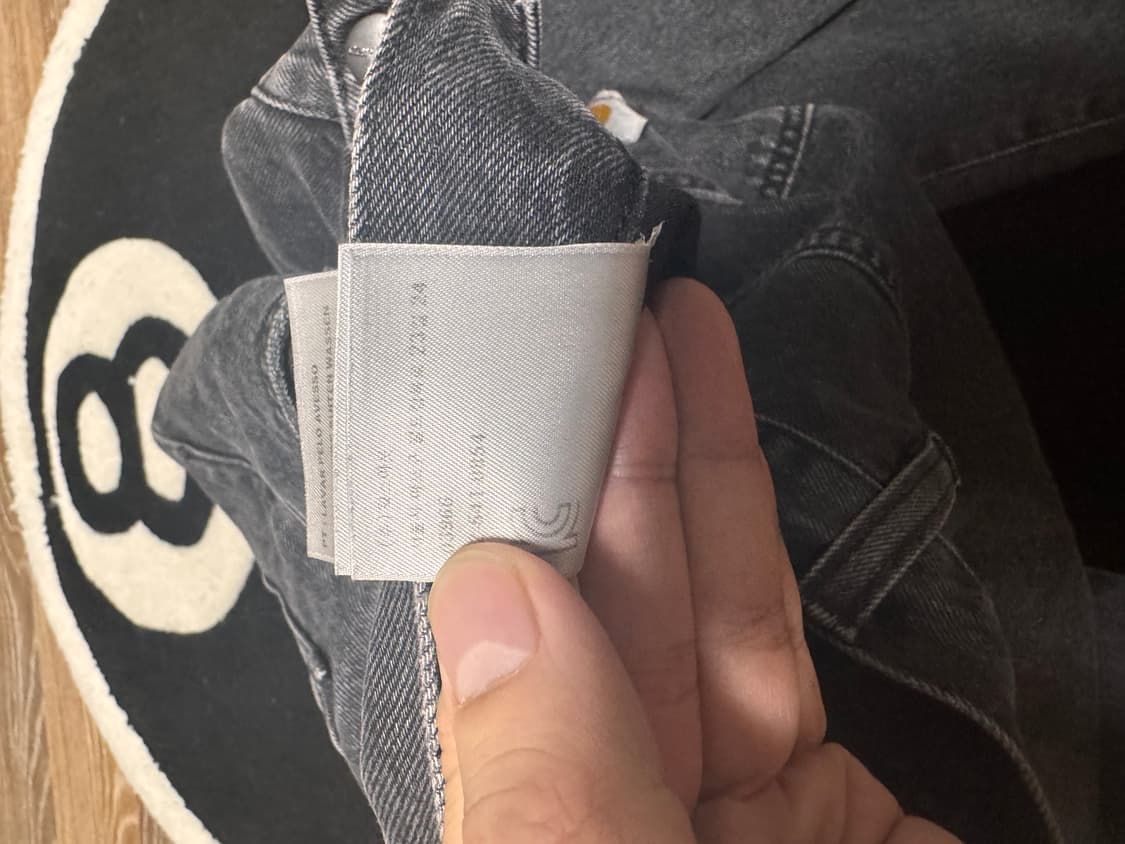 Carhartt WIP Landon Denim Pants Black 상품이미지6