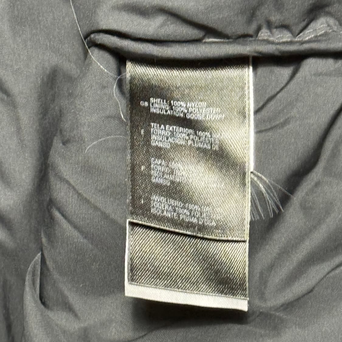 M 노스페이스 눕시 700 그레이 다운 패딩 상품이미지5