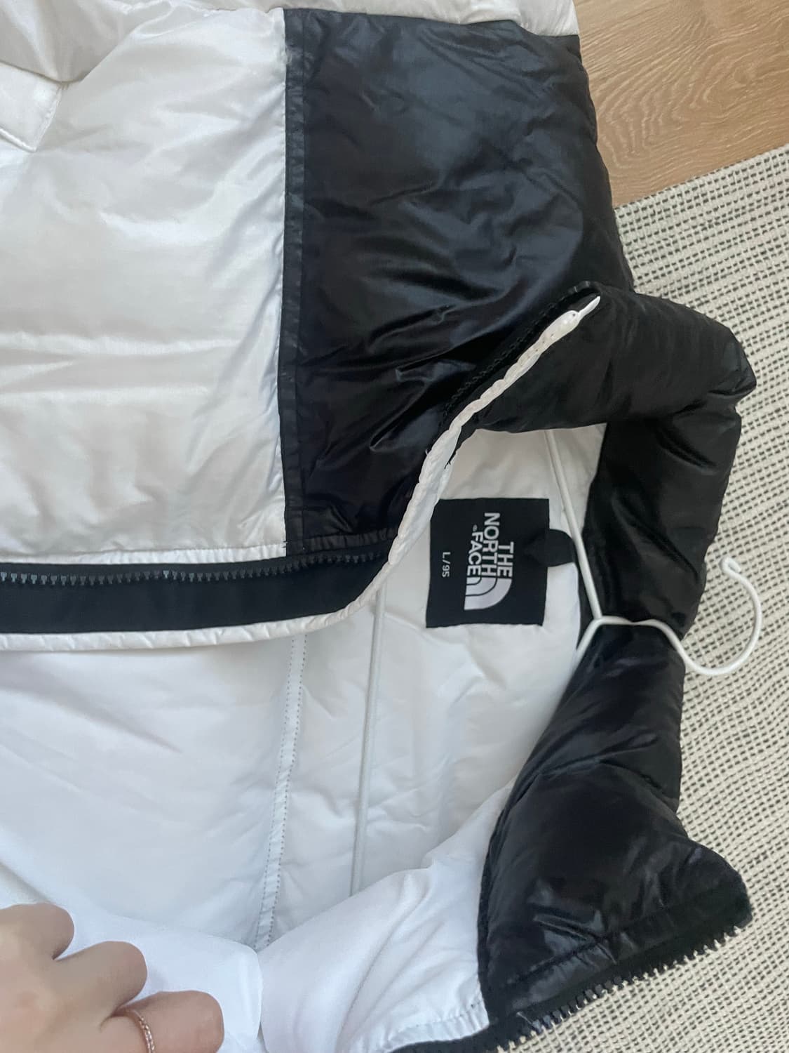 노스페이스 숏눕시 화이트 L 상품이미지2