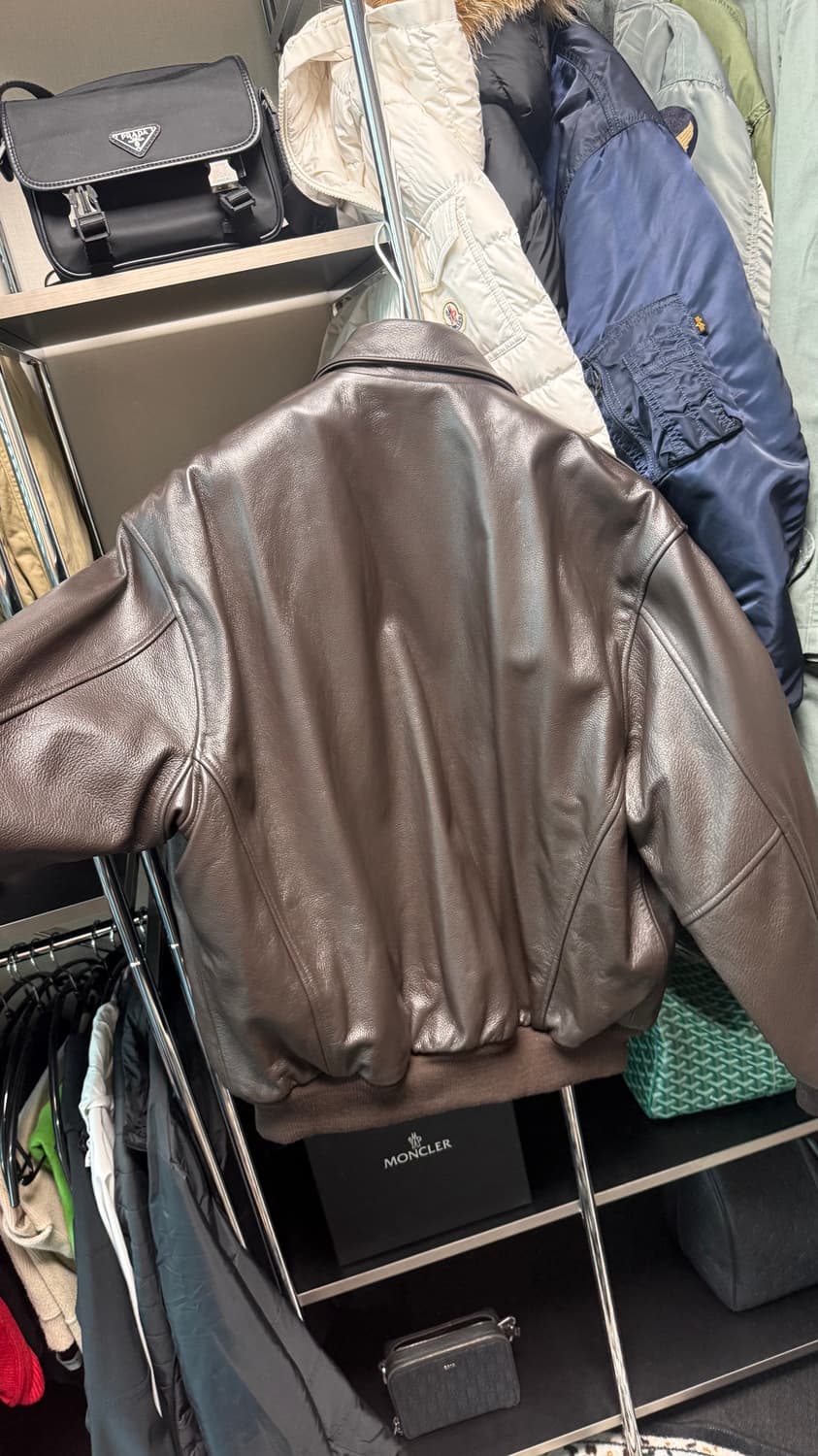 A2 가죽자켓 xxl 빅사이즈 송아지가죽 다크호스 상품이미지4