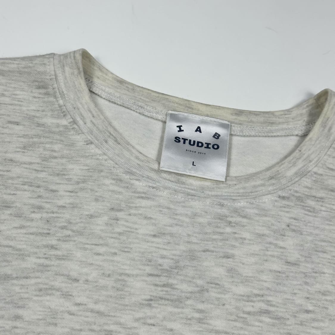 아이앱스튜디오 오트밀 롱슬리브 맨투맨 (L) 상품이미지5