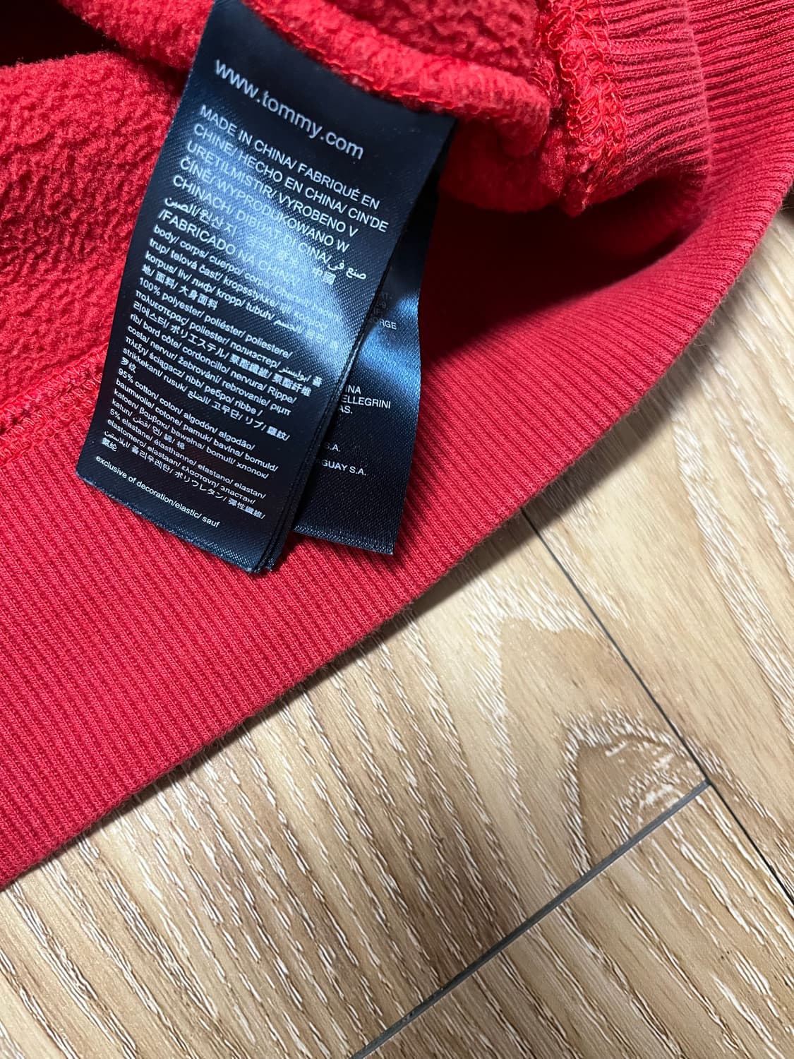 타미힐피거 풀오버 플리스 상품이미지5