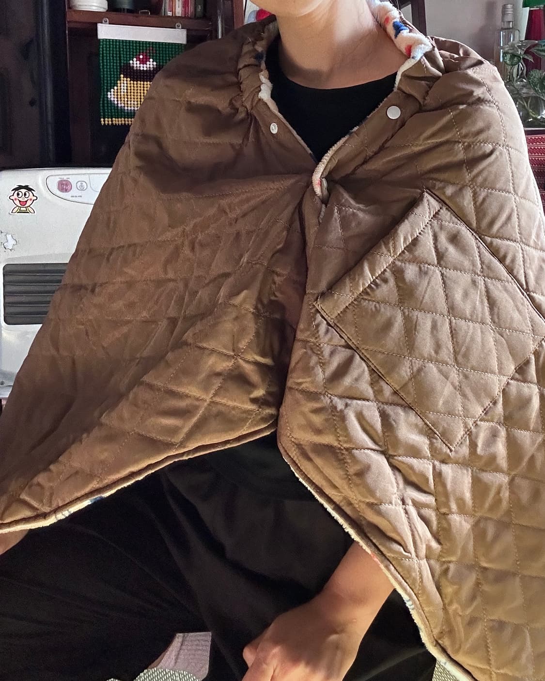 헬로 키티, 마이멜로디 3way 방한 블랭킷 스커트 상품이미지7