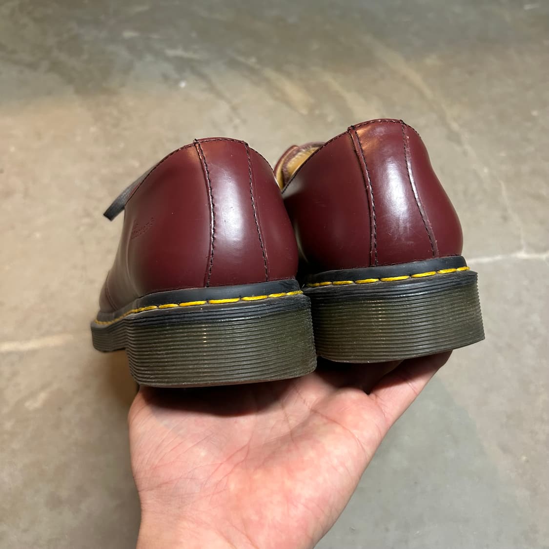 닥터마틴 1461 스무스 3홀 체리레드, 버건디 (UK8 / 270) 상품이미지6