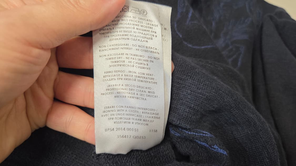 알렉산더 맥퀸 스켈레톤 자수  맨투맨   상품이미지7