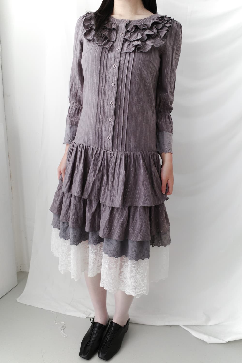 frill cancan one-piece 상품이미지6