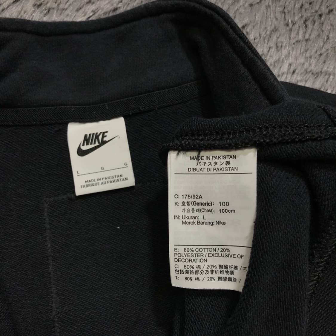 [[L, 공용] 나이키(NIKE) HBR-S 하프집 맨투맨@275 상품이미지7