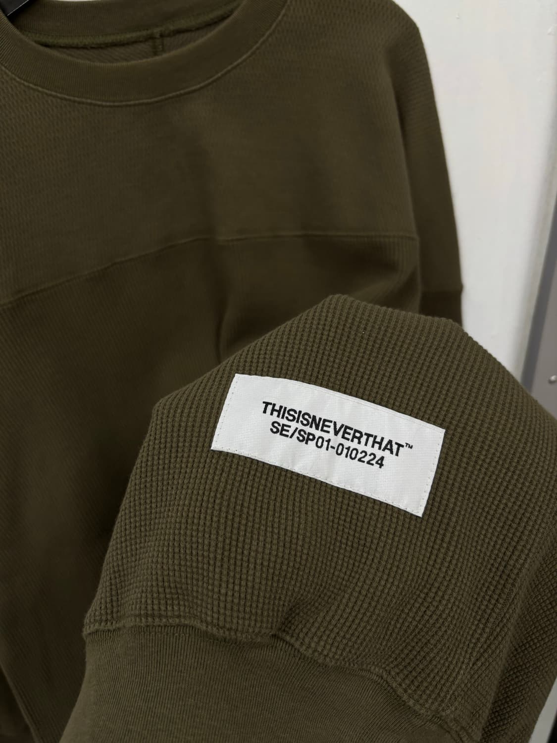 디스이즈네버댓 와플 맨투맨   상품이미지4