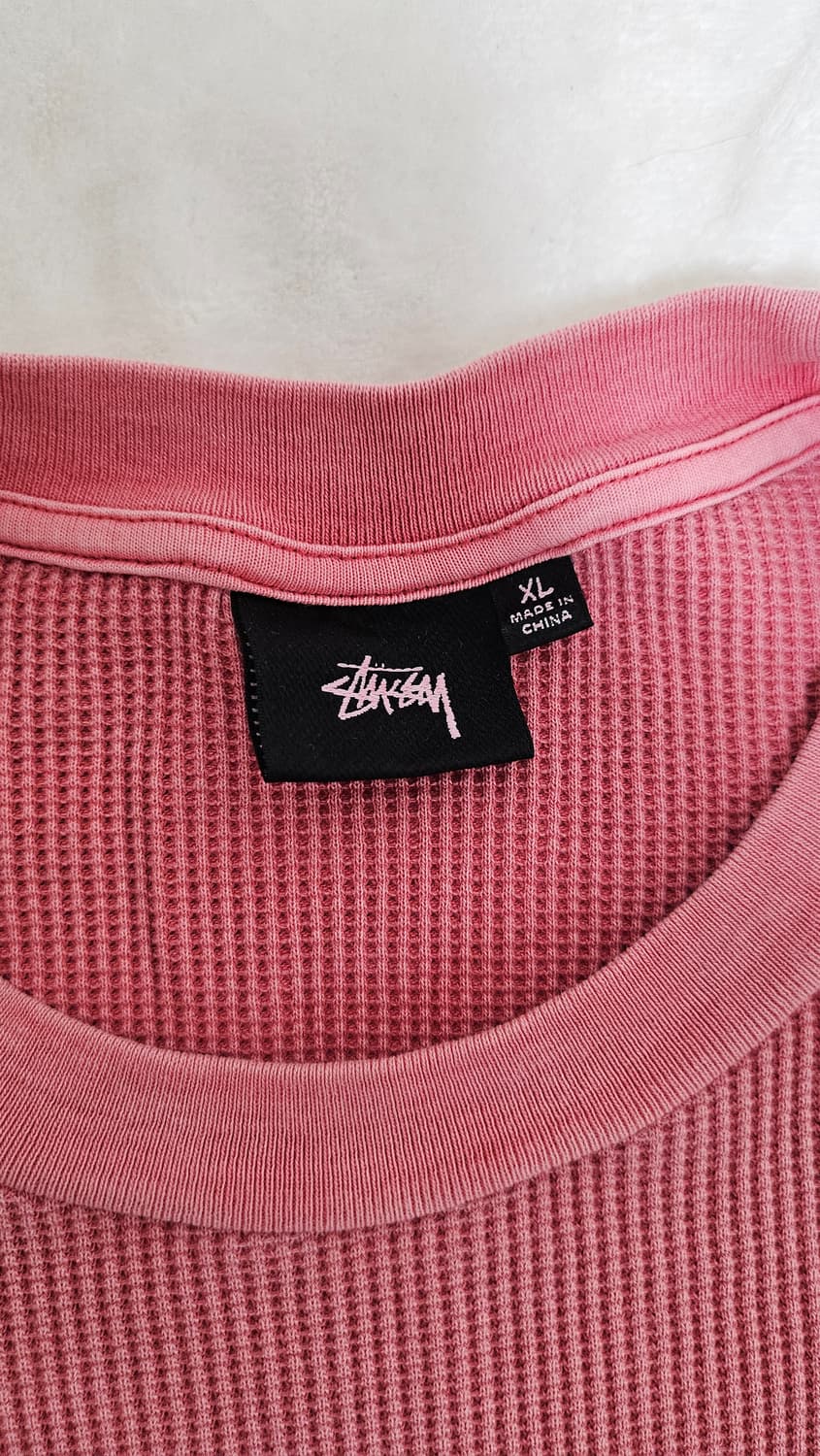 스투시 써멀 핑크 롱슬리브 XL 상품이미지3
