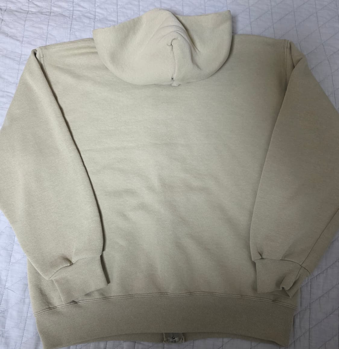 [L] 90s 빈티지 러셀 애슬레틱 후드집업 베이지 ver. 굿 상품이미지3