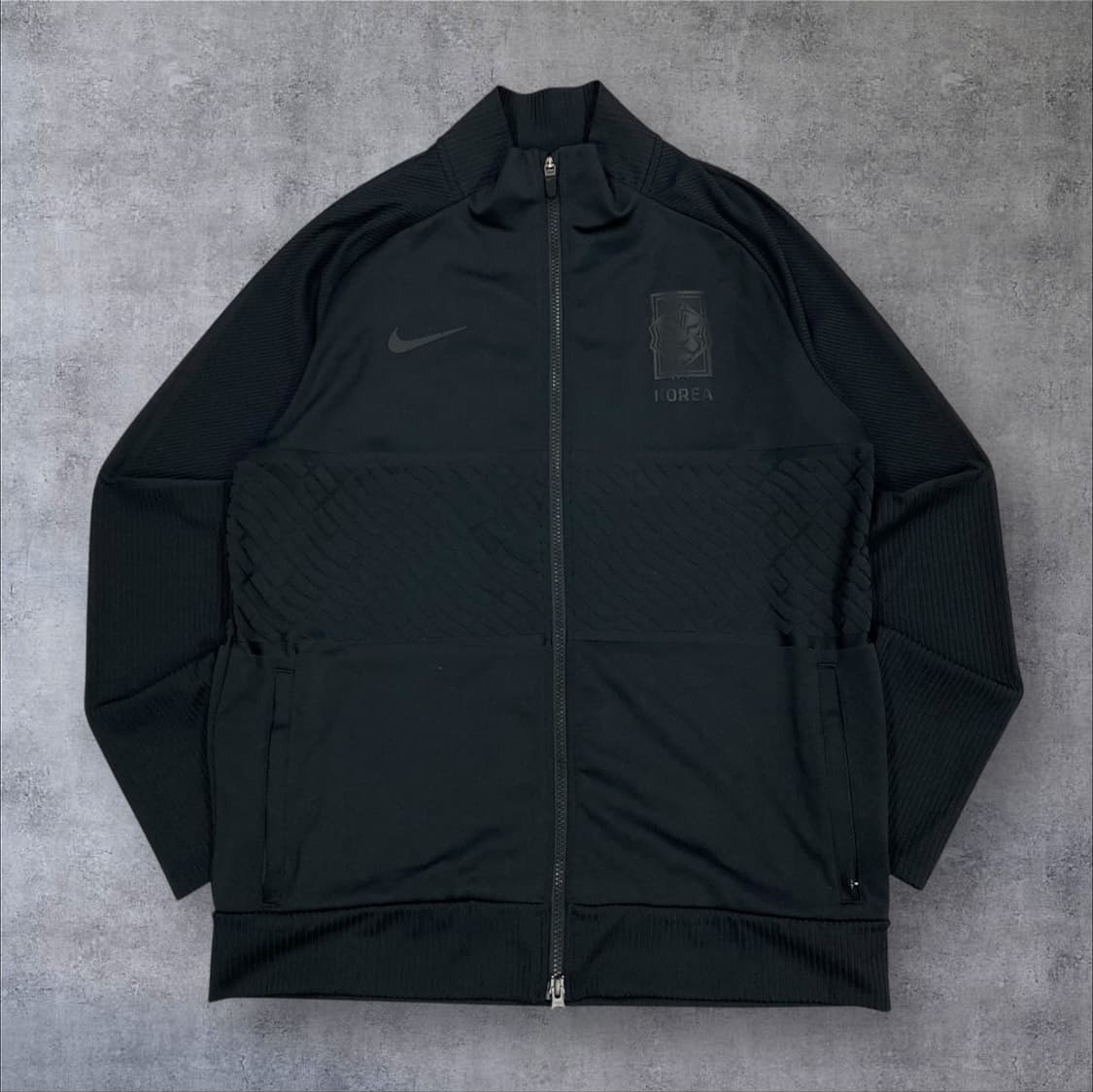 나이키 20-21 대한민국 국대 올블랙 트랙탑 져지 상품이미지1