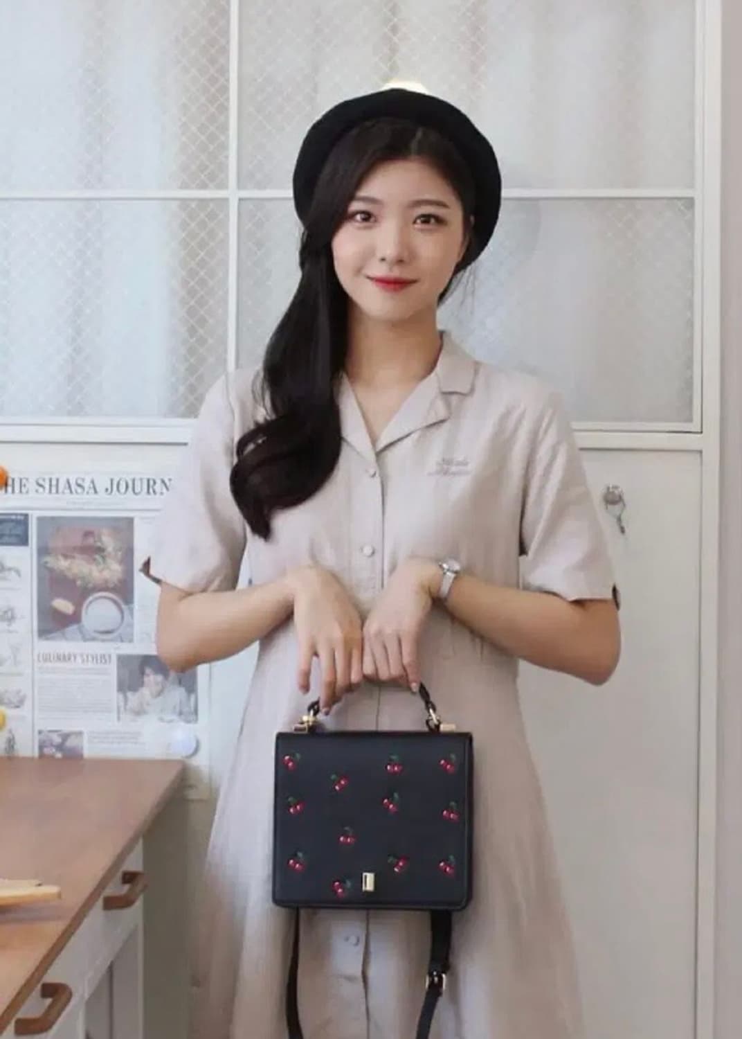 이랜드몰 라템 체리 크로스백 토트백 가방 서브컬쳐 갸루 로리타 양산형 상품이미지6