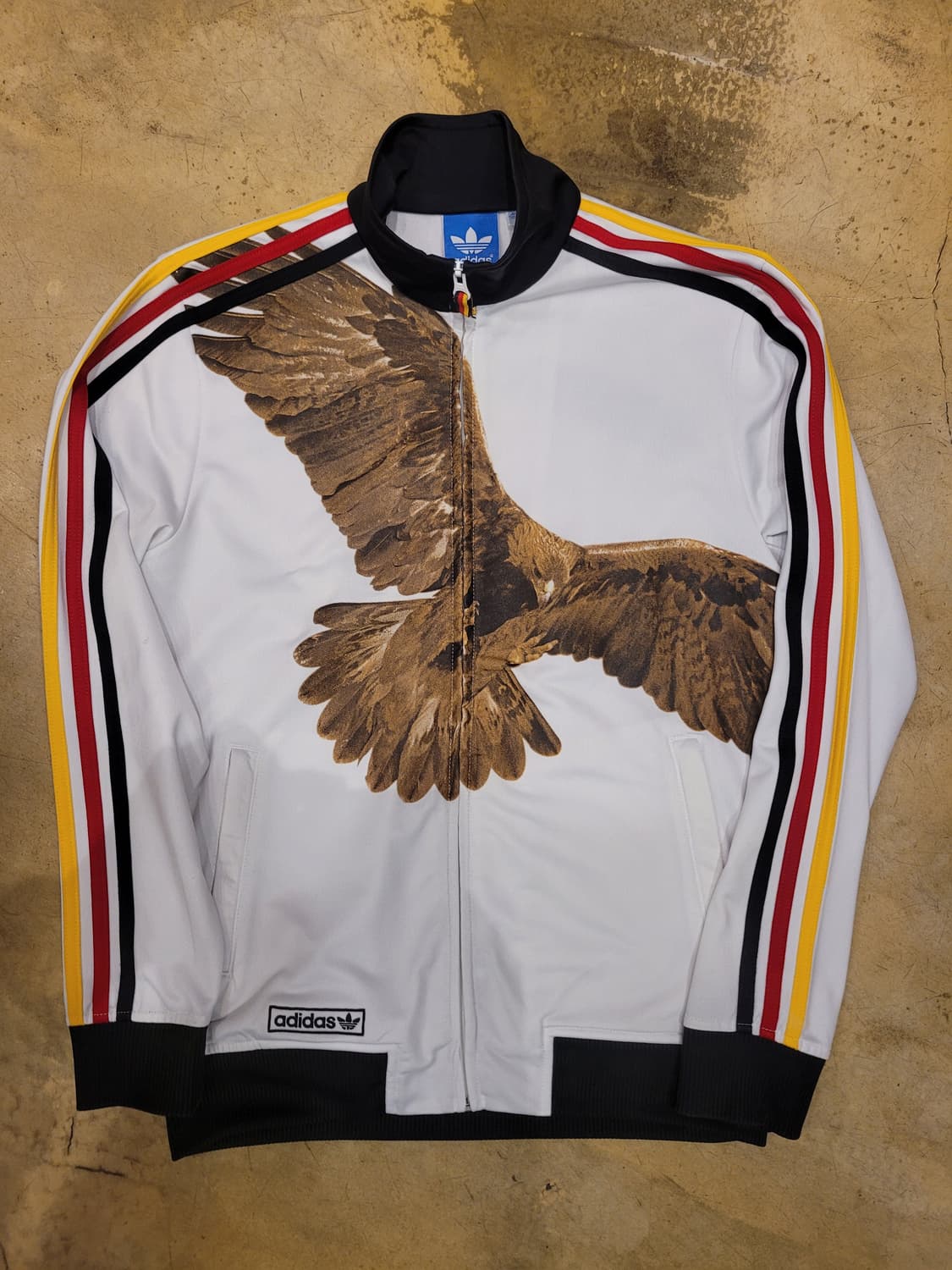 아디다스 독일 국대 희귀 져지 S 트랙탑 자켓 화이트 흰검 흰색 떠그클럽 상품이미지1