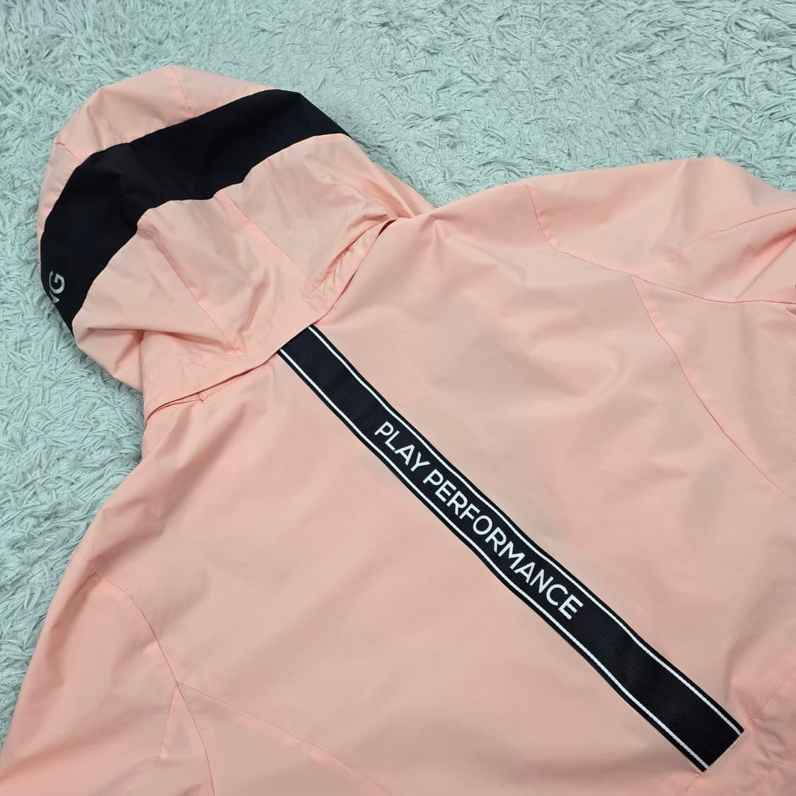 JDX 여성 골프 후드 바람막이 인디언핑크 100 상품이미지7