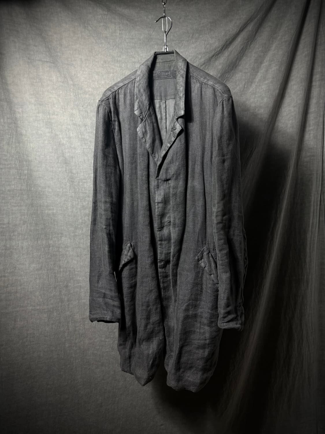 Transit Uomo Garment Dyeing Linen Coat   상품이미지2