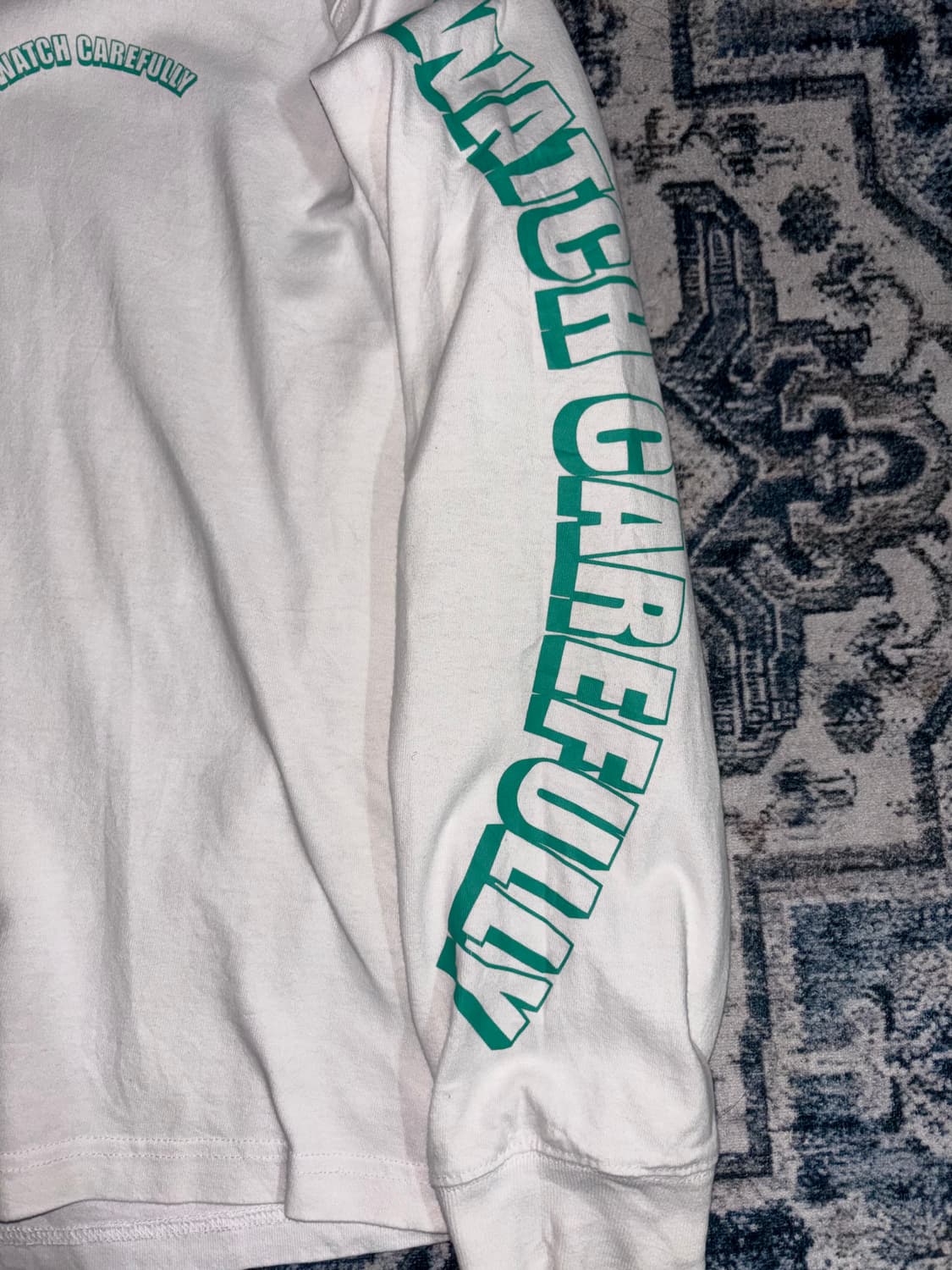 일본빈티지 백 프린팅 그래픽 롱슬리브 상품이미지3