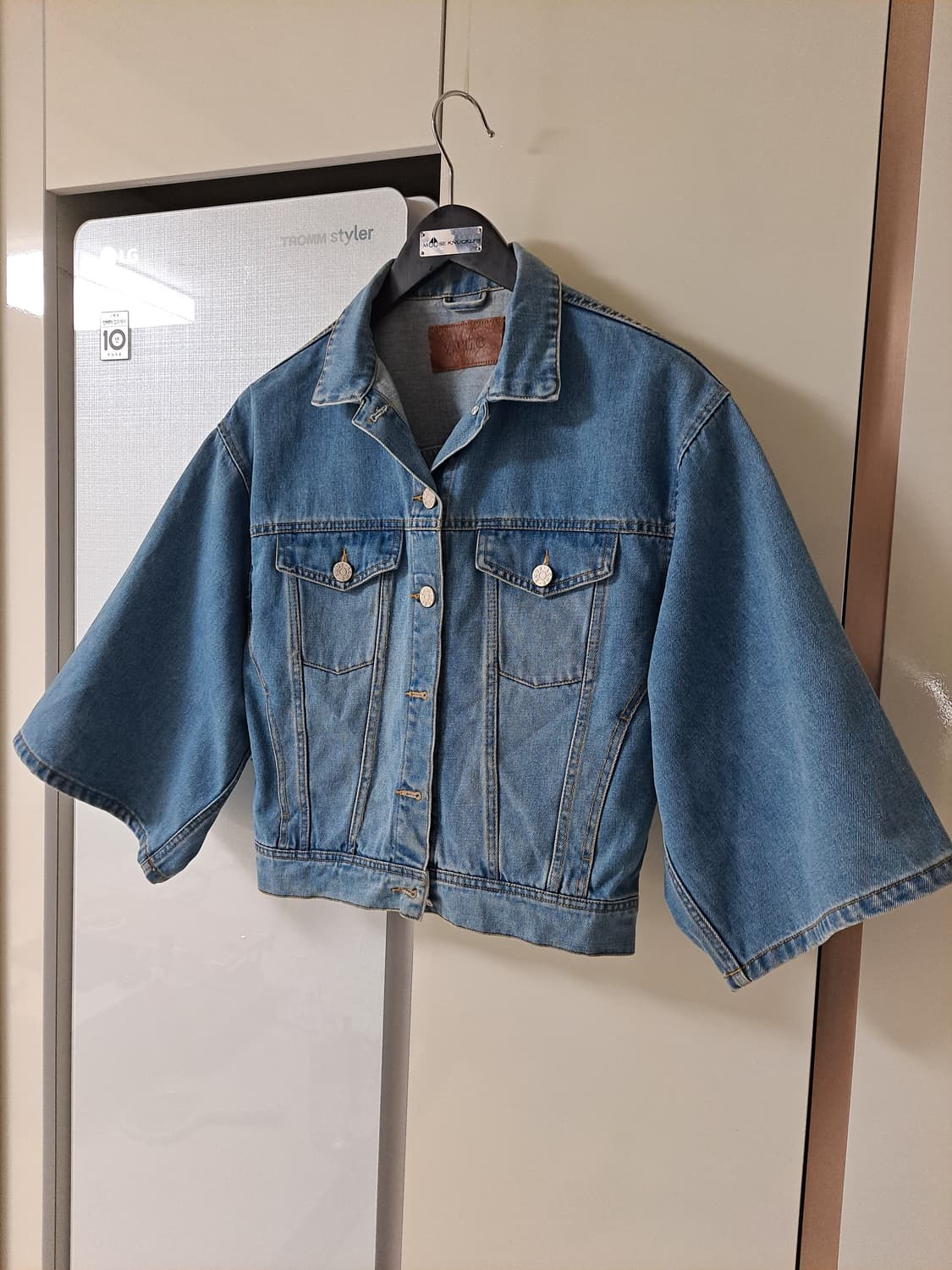 아크네스튜디오 ACNE STUDIO - 스팅레이 7부슬립 망토 청자켓 상품이미지3