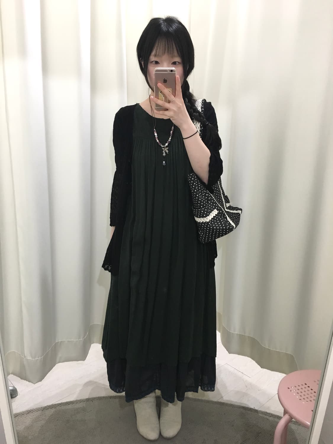 Hagumi Embroidered Dress 상품이미지2