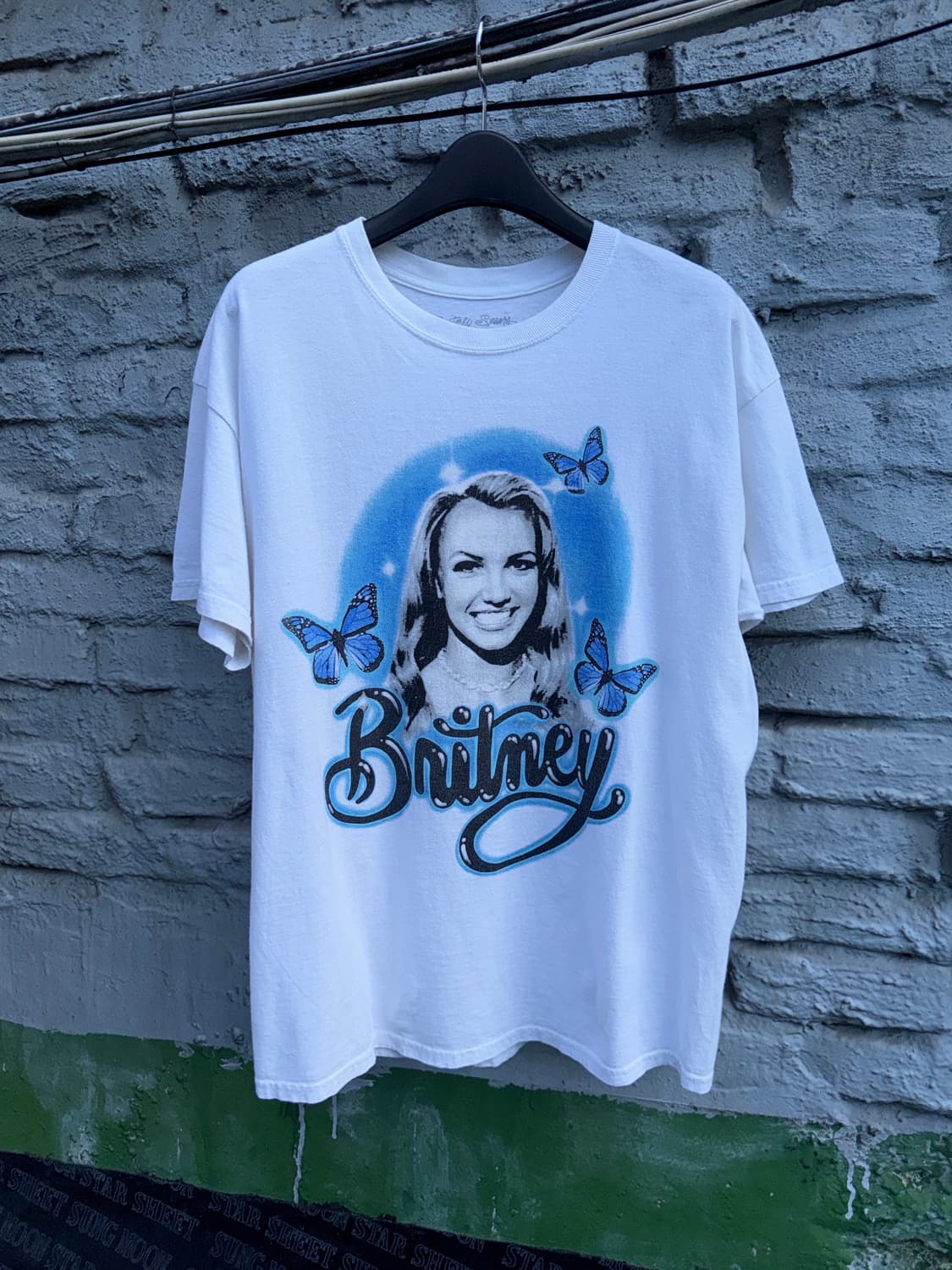 Britney spears 브리트니스피어스 빈티지 프린팅 반팔티셔츠 상품이미지1