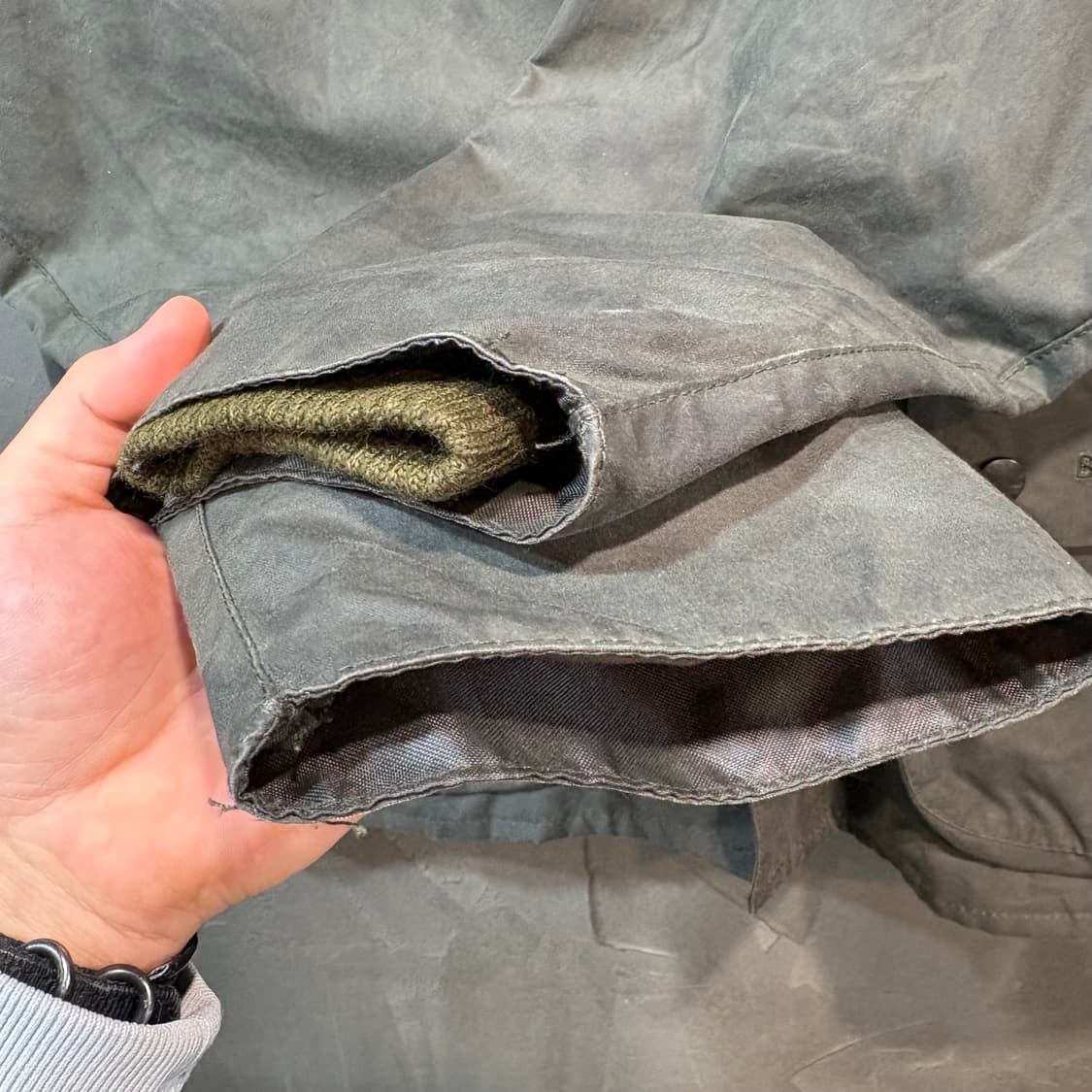 [40] Barbour 바버 비데일 왁스 자켓 상품이미지4