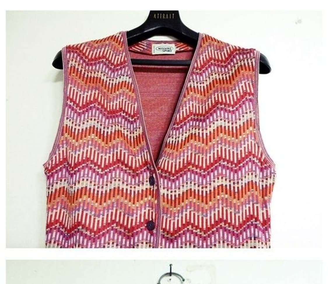 미쏘니 이탈리아 정품 민소매 자켓 상품이미지2