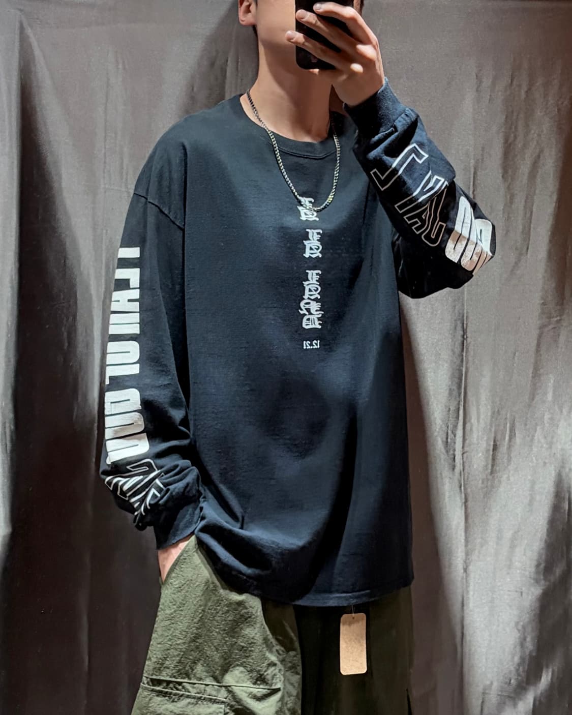 L Fear Of God 리미티드 머천다이즈 프린트 반팔 상품이미지1