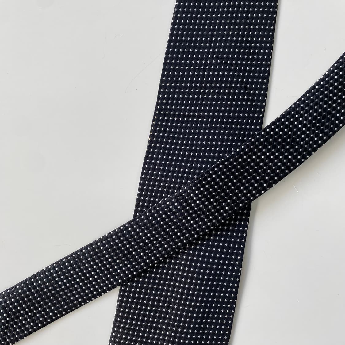 에르메네질도 제냐 정품 블랙 명품 넥타이 상품이미지4
