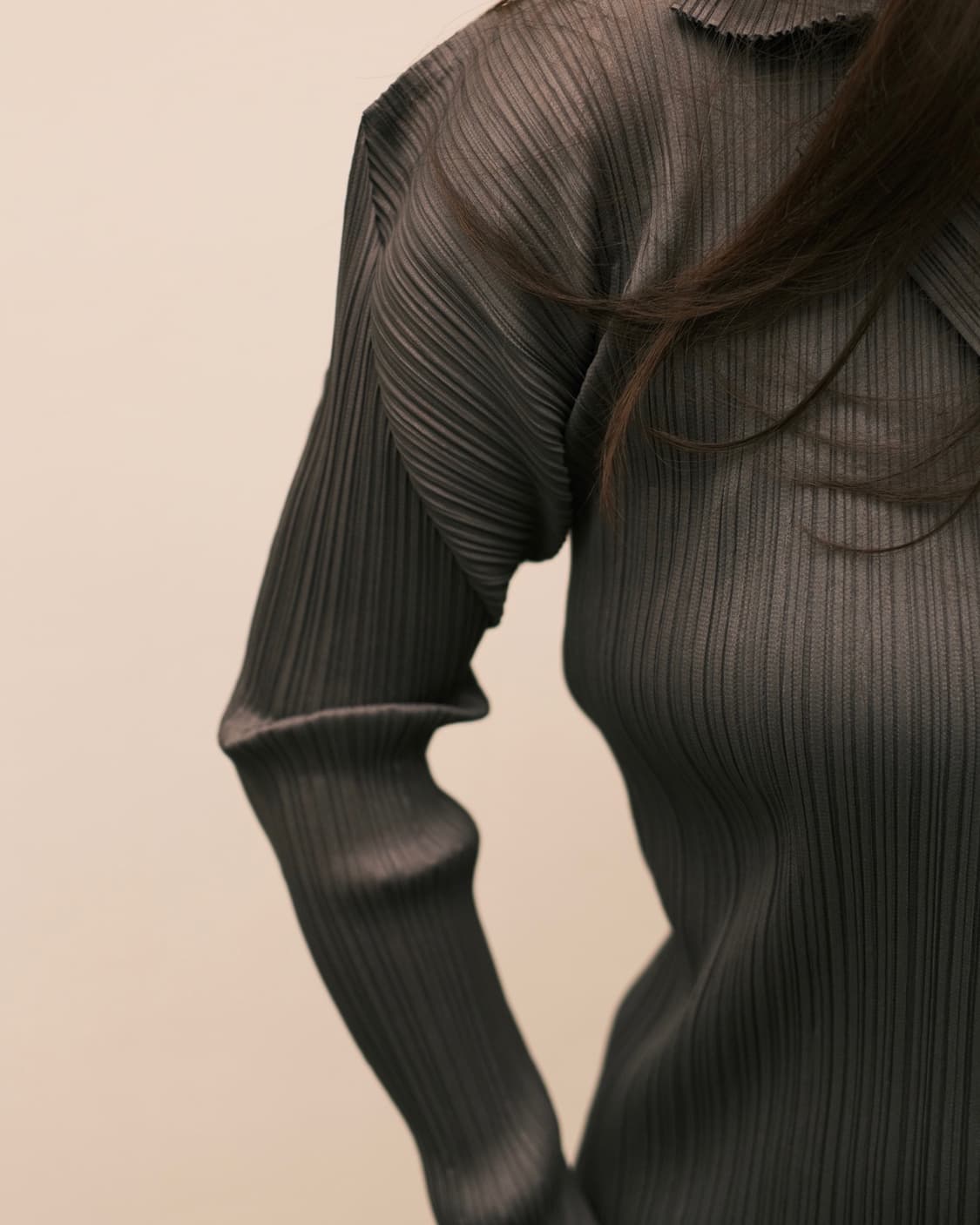 이세이미야케 플리츠플리즈 가디건 그레이 3 상품이미지3