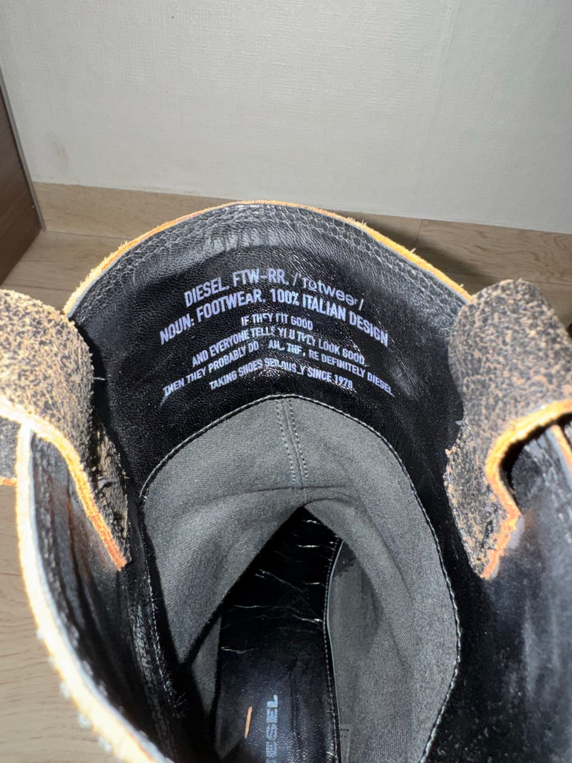 디젤 웨스턴 부츠 상품이미지5