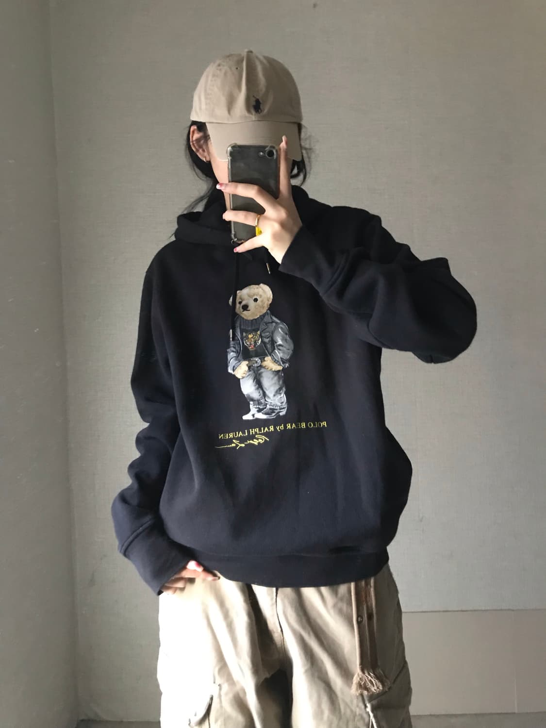 폴로 베어 후드티 상품이미지4