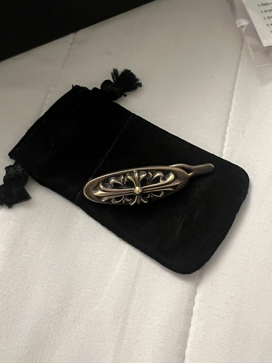 정품) 크롬하츠 플로럴 헤어핀 상품이미지1