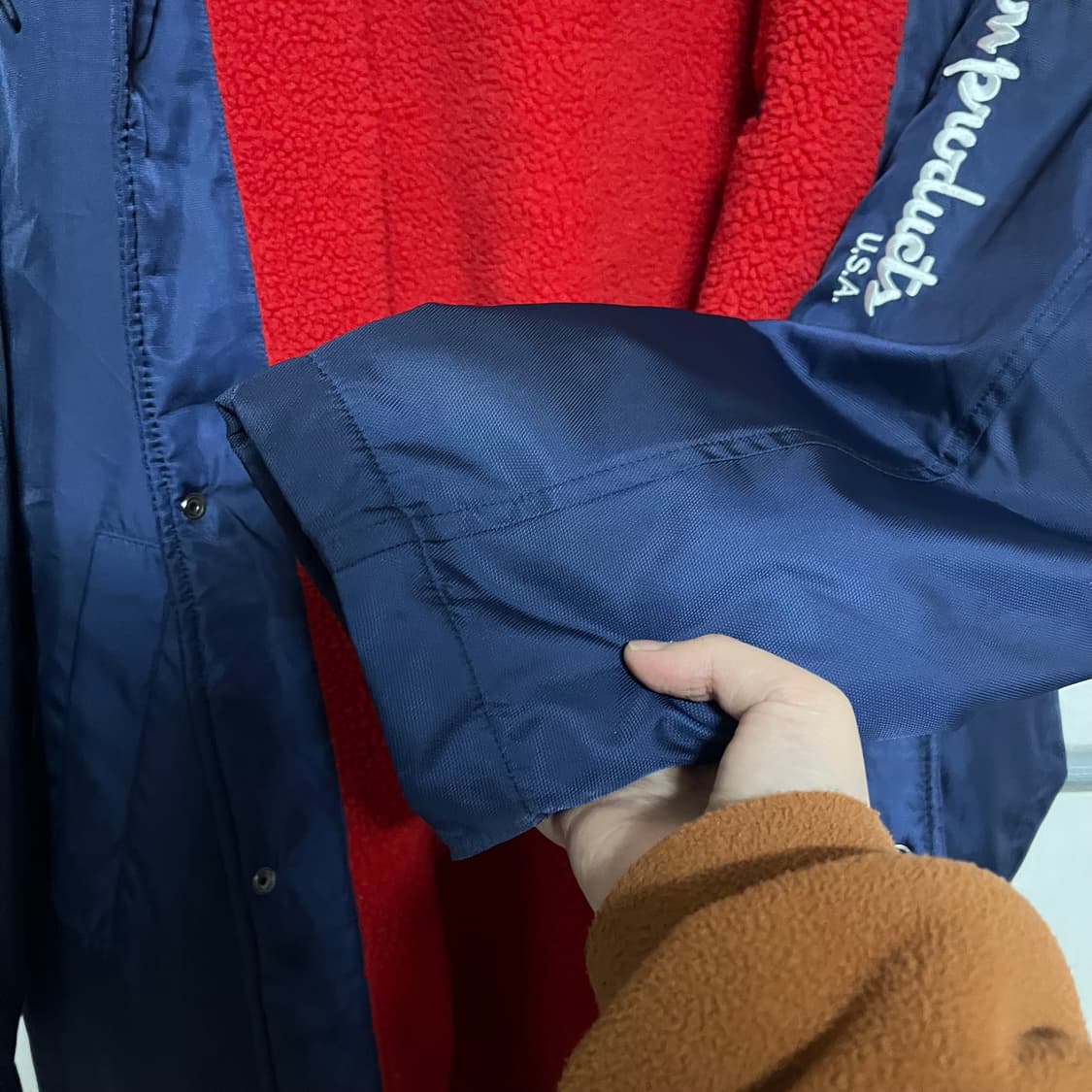 슈프림 x 챔피온 쉐르파 돕바 M 상품이미지8