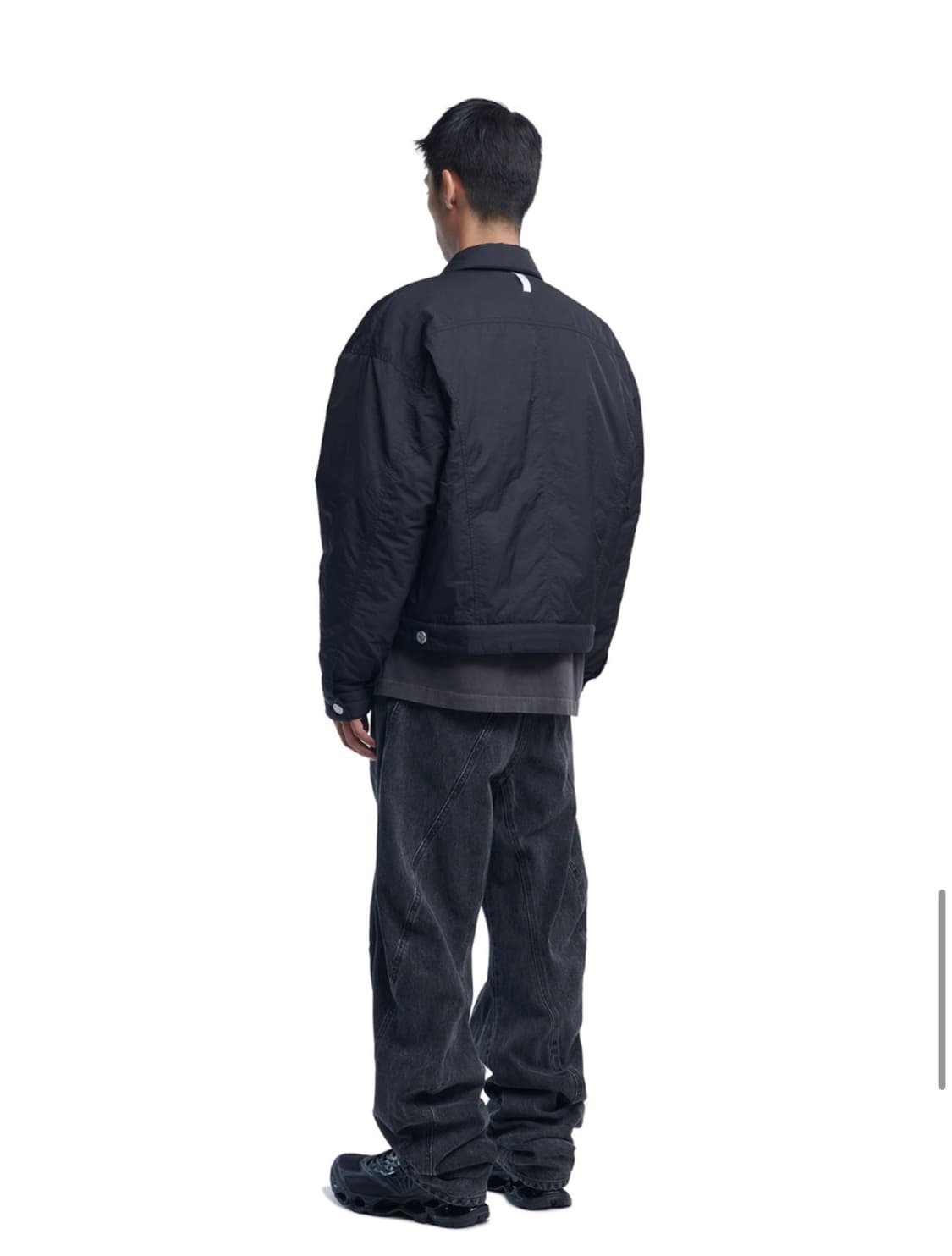 노메뉴얼 흑청 데님 24fw T.S DENIM PANTS 상품이미지1