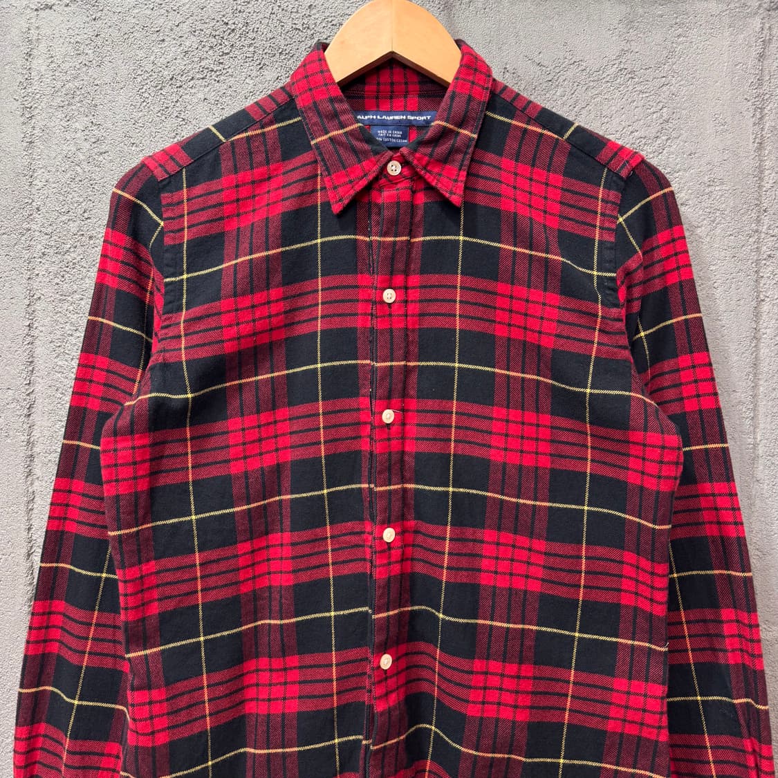 랄프로렌 우먼스 타탄 체크 셔츠 (M)   상품이미지2