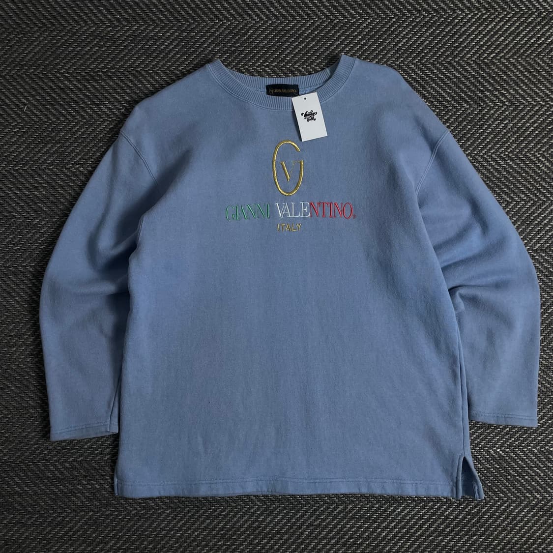 90s 지아니 발렌티노 빅로고 아카이브 맨투맨o 3285 상품이미지1