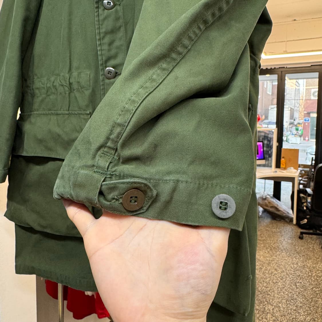 70s 빈티지 스웨덴 군 M59 필드 자켓 (XL)  상품이미지5