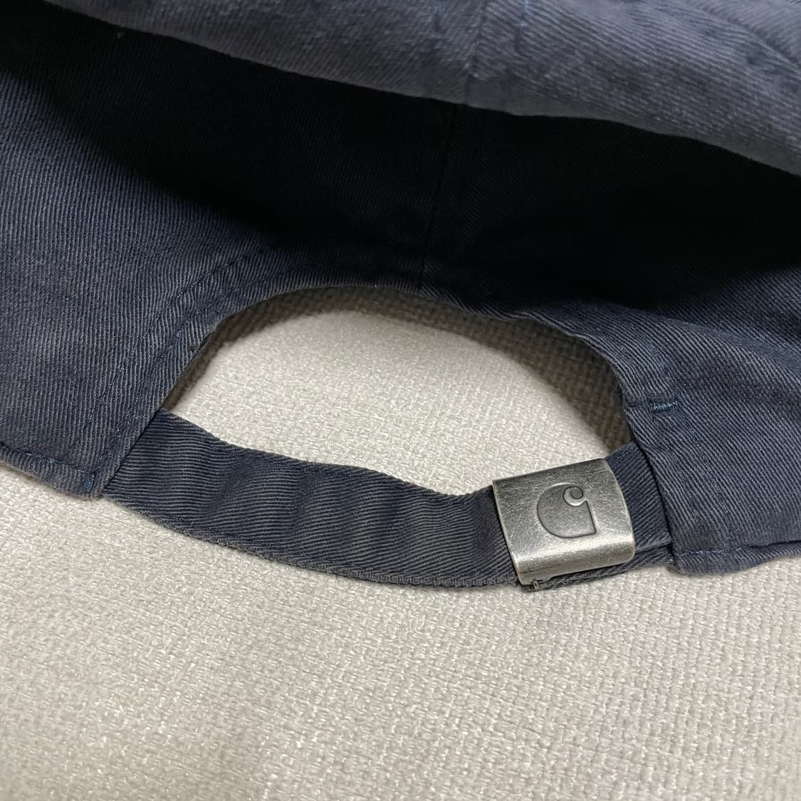 칼하트 이니셜 볼캡(네이비) 상품이미지5