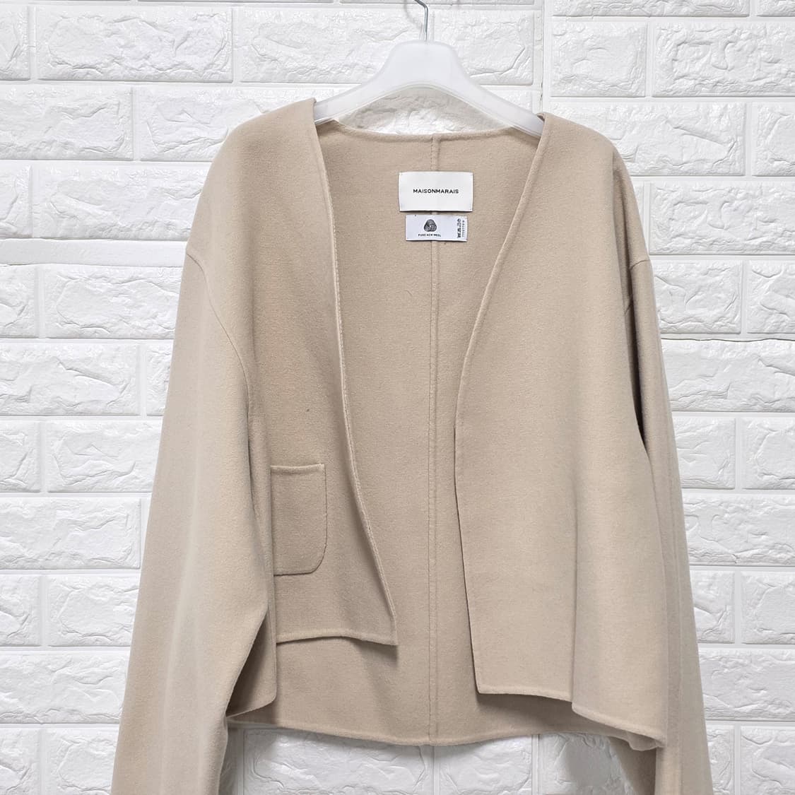 택포// Free 메종마레 울 가디건 상품이미지1
