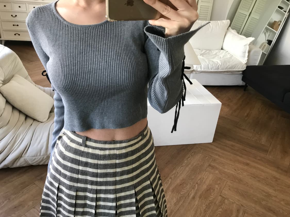 vintage slit knit 상품이미지7