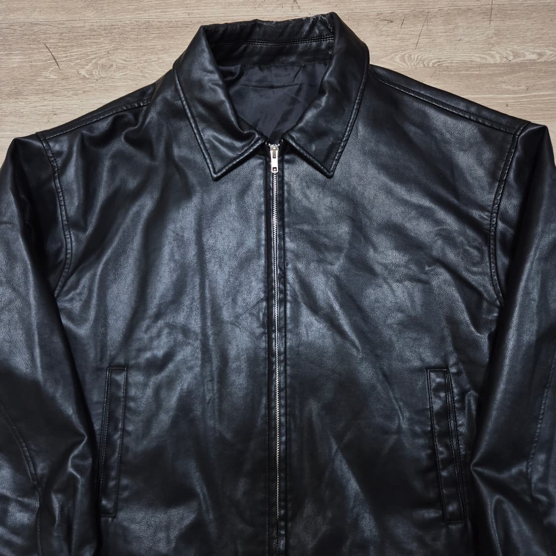 THEY 데이 남성 레더 가죽 자켓 FREE 상품이미지2
