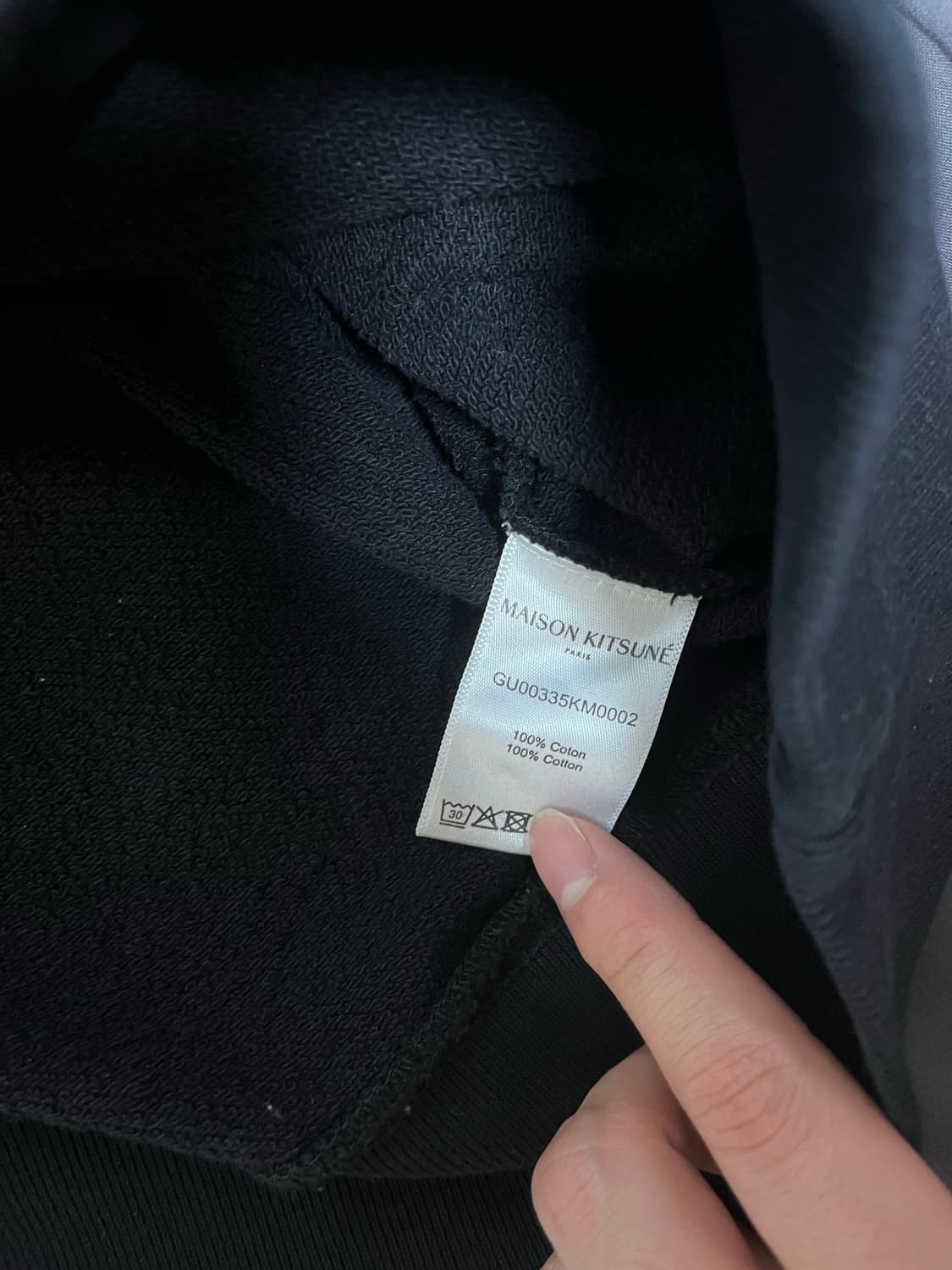 메종키츠네 폭스 후드티 상품이미지4