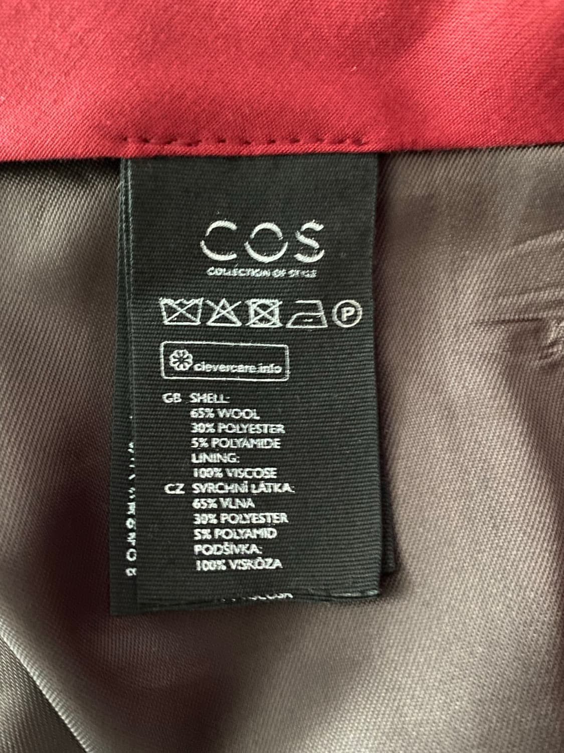 COS 코스 슬랙스(EUR 34) 상품이미지10