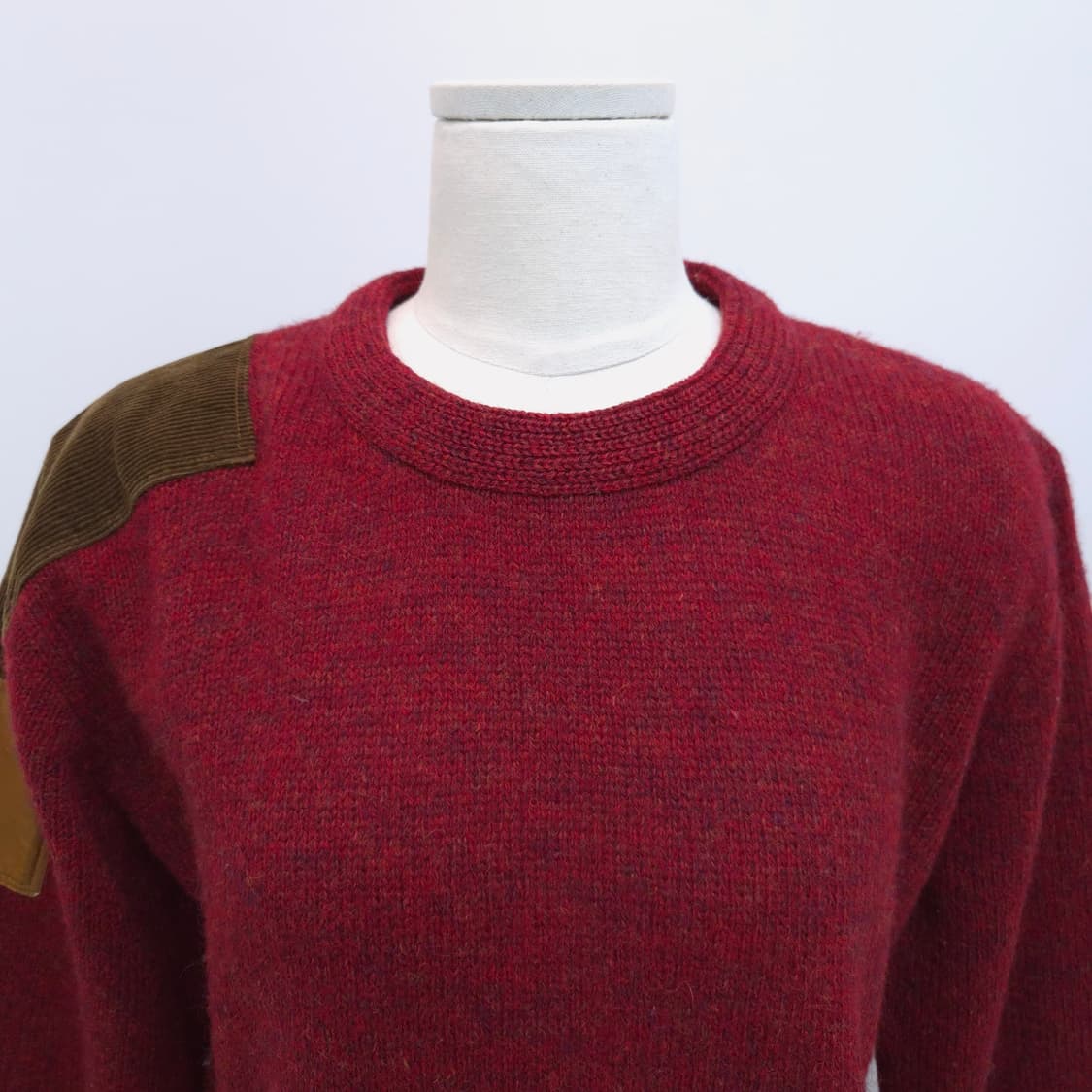 ixi:z 울 100% 헌팅 패치 니트 남녀공용 상품이미지2