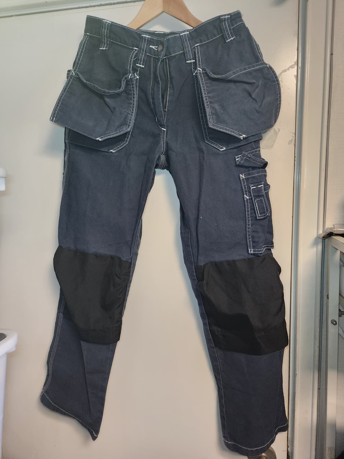 이케아(IKEA) 데드스탁 스티치 트라우저 워크 팬츠 W31 L32 상품이미지1