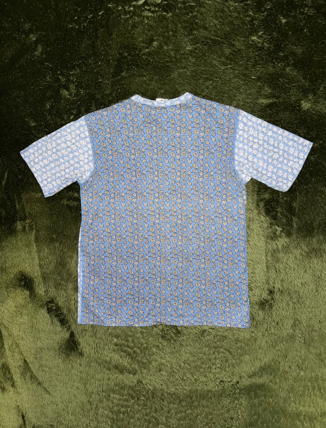 [M] 08ss 준야 와타나베 꼼데가르송 페이즐리 패널 티셔츠 상품이미지9