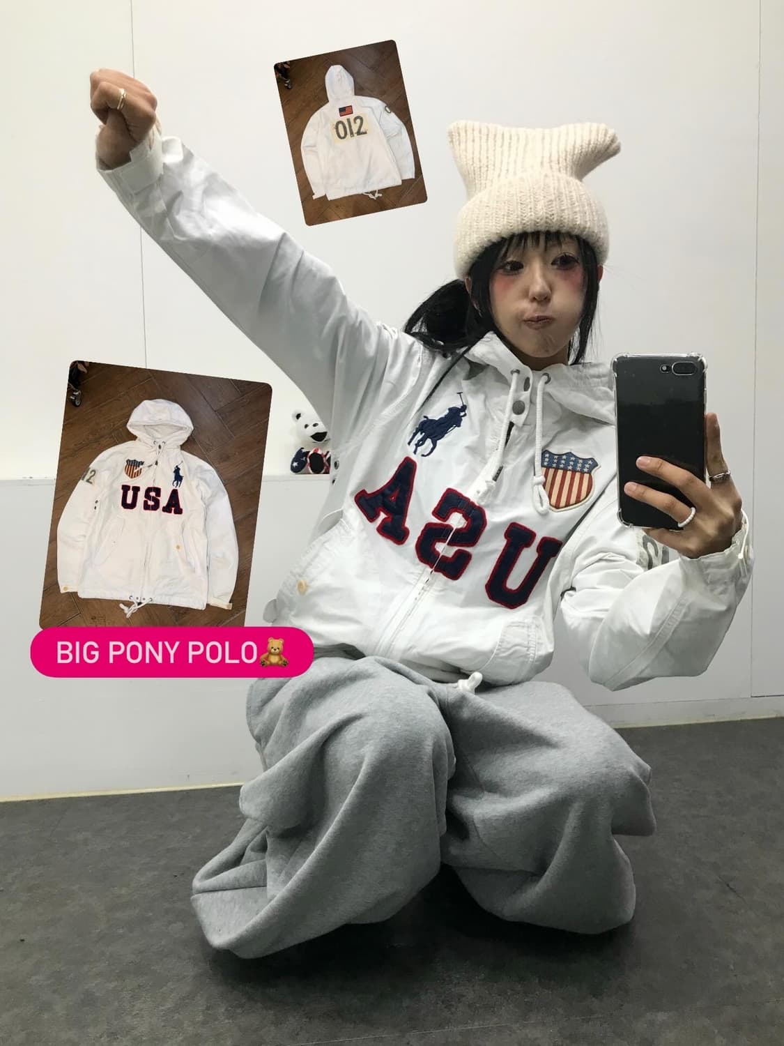 Polo Big Pony USA Hood Jacket ( ⭐️극레어  상품이미지1