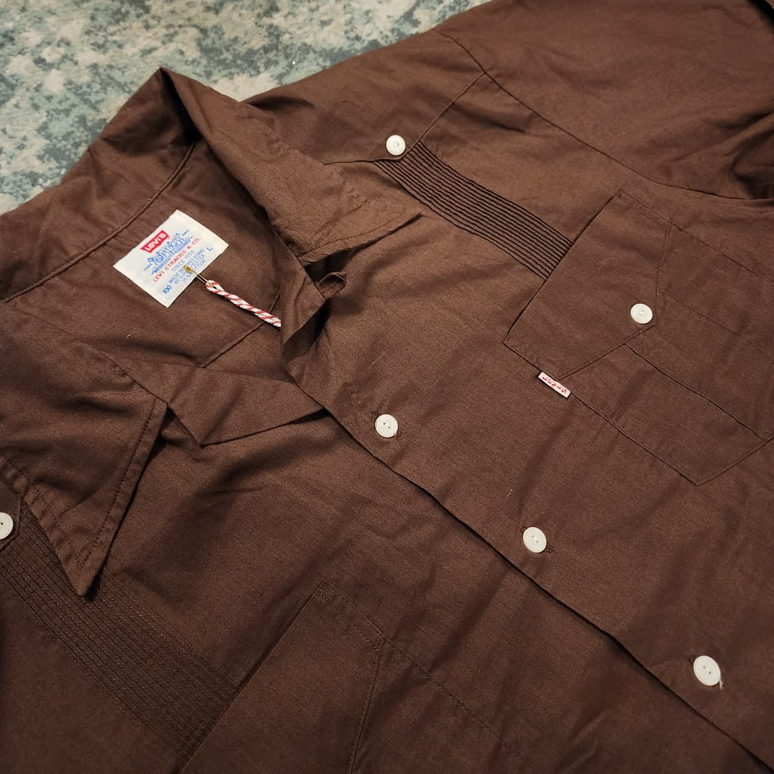 90s 제작 리바이스 하바나 셔츠 상품이미지3