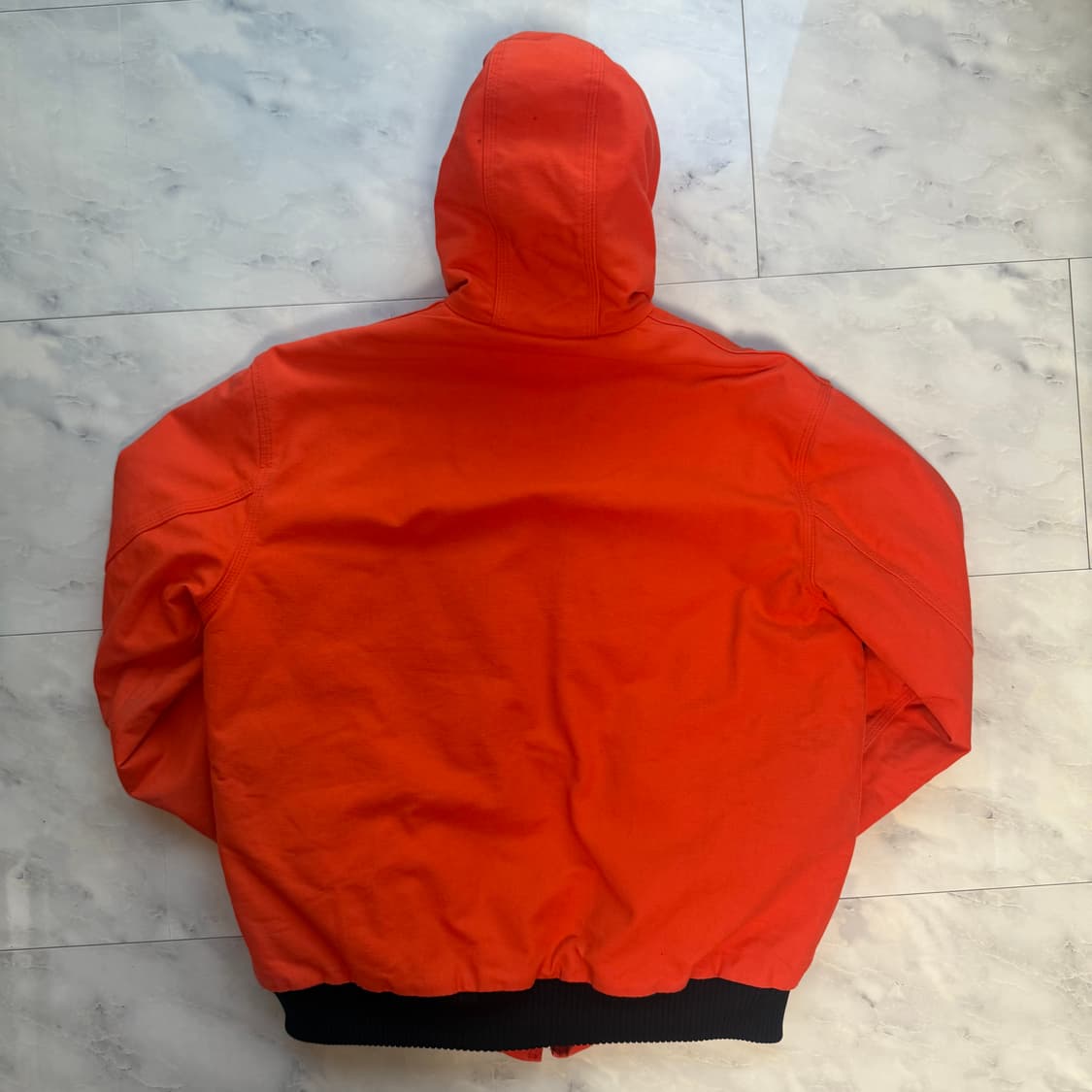 칼하트 j140 덕 액티브 자켓 오렌지 상품이미지2