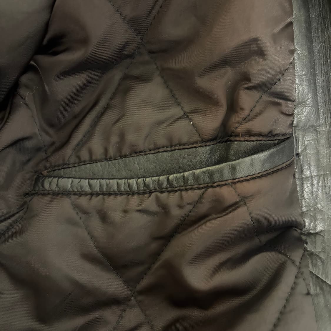 90s 올드 빔즈 Beams 아카이브 빈티지 레더 카코트 자켓 L 상품이미지8